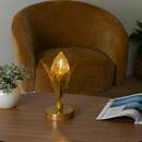 LED Lamp "Leaf" Gold, H.25 cm Gold