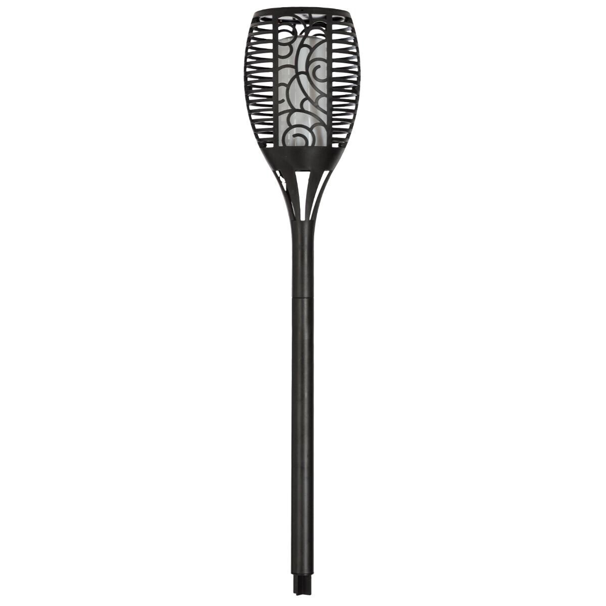 Solar Torch "Lita" Black, H.78 cm Black