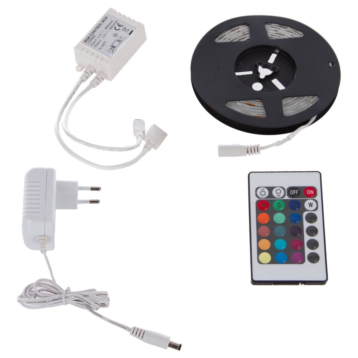 LED Strip Multicolor, L.500 cm Multicolored