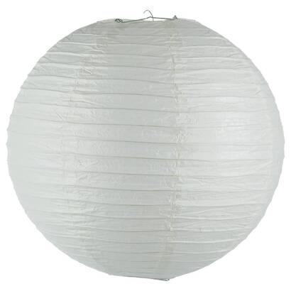 Paper lantern ball white, d.45 cm