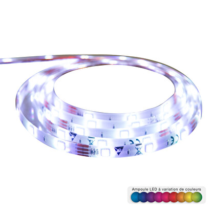 Led strip multicolor, l.300 cm