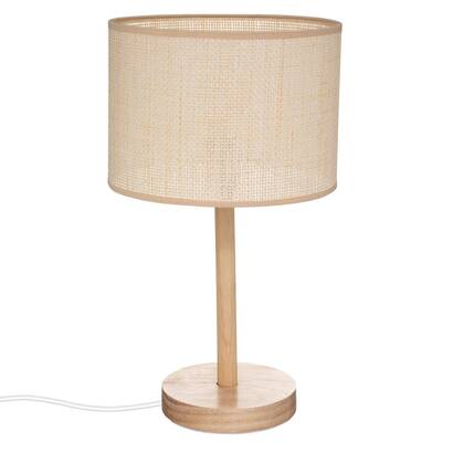Lamp right "della" pine, h.42 cm