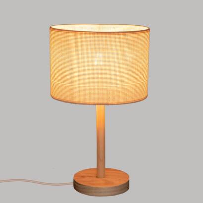 Lamp right "della" pine, h.42 cm