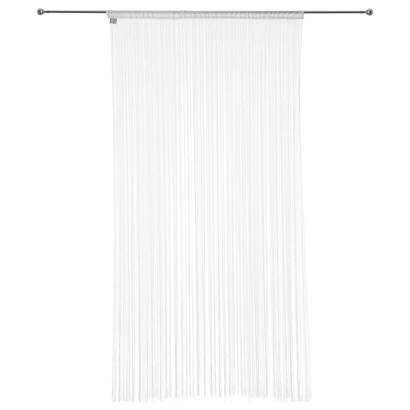String curtain ivory white, 90x200 cm