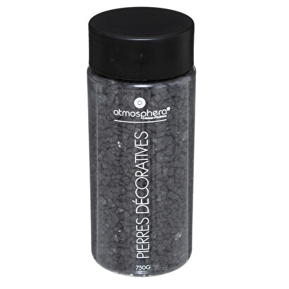 Decorative stones, marble black, 750g