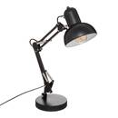 Lamp "Bren" Black metal, H.56 cm Black