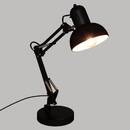 Lamp "Bren" Black metal, H.56 cm Black