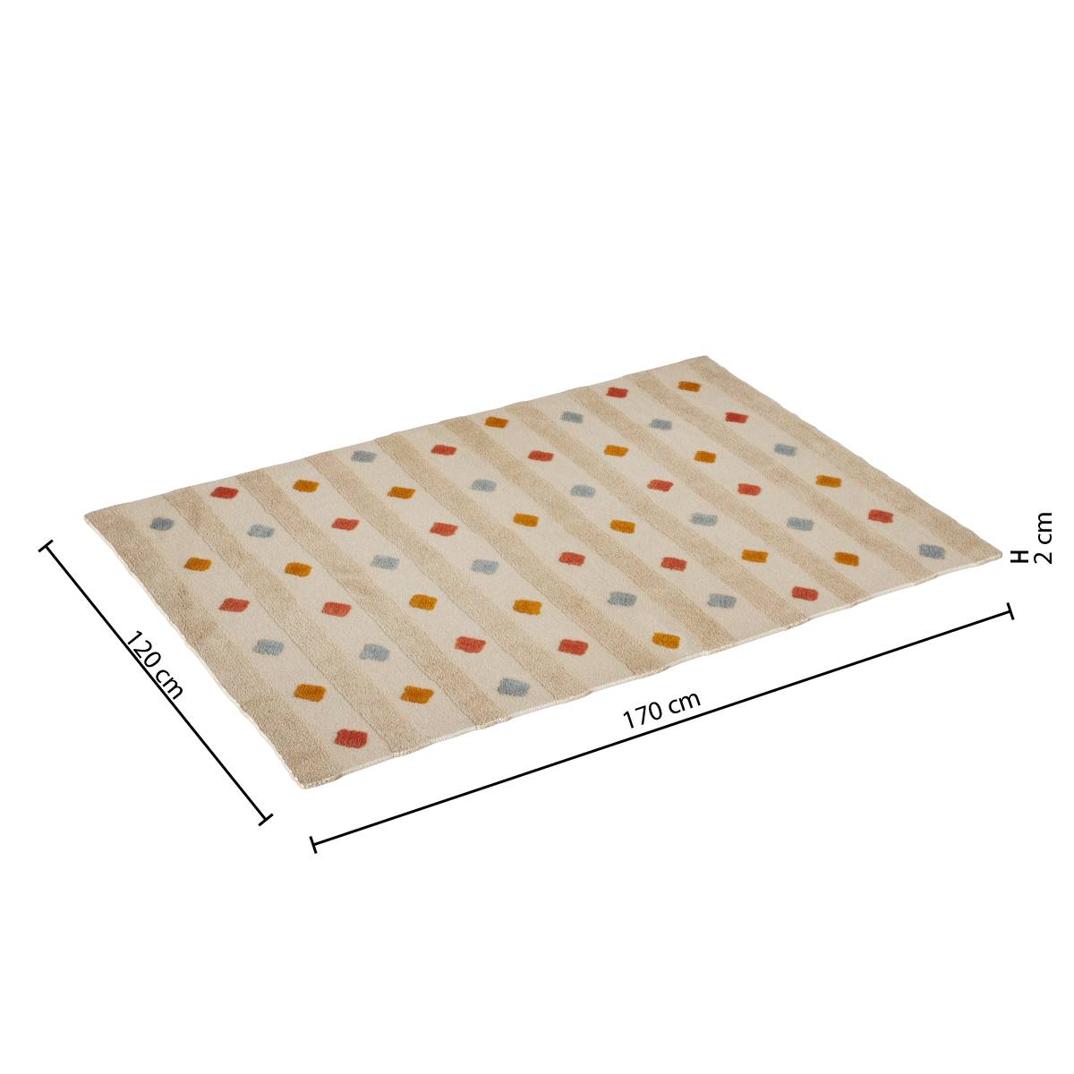 Children's Rug 120x170 cm Multicolored