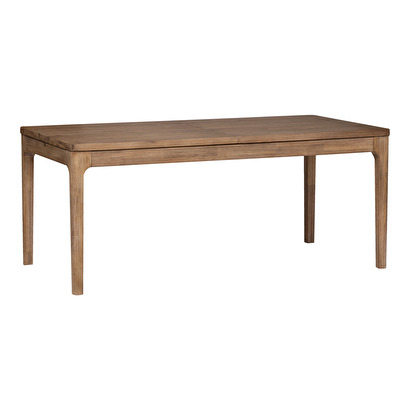 Extendable dining table "sabor" acacia, l.180-260 cm
