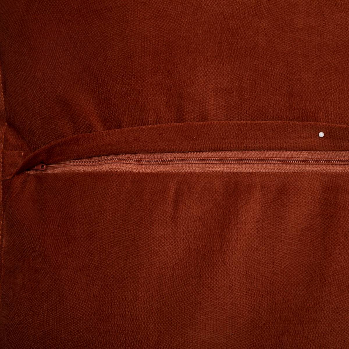 Cushion "Lilou" Terracotta Rose, 45x45 cm Terracotta pink