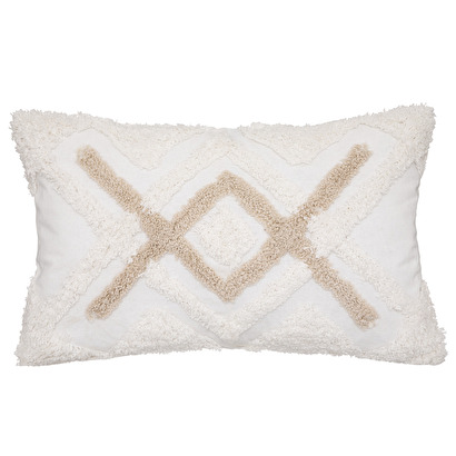 Cushion cover ivory white, 30x50 cm