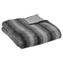 Plaid "Grizzli" faux fur Gray, 180x230 cm Grey