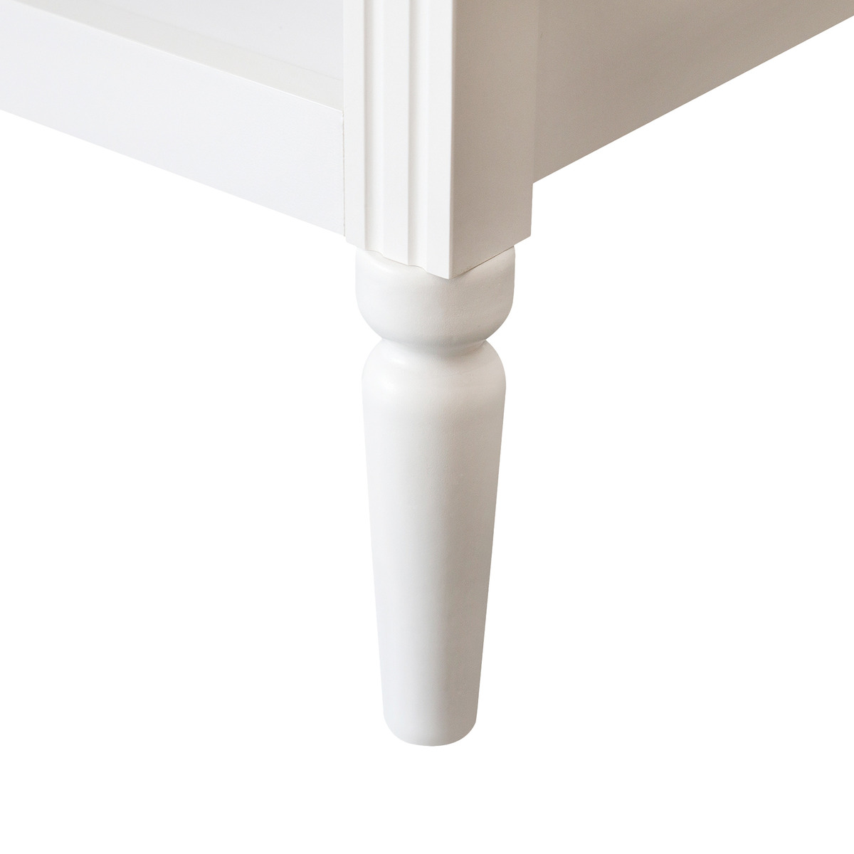 Bookshelf "Solen" White, 80x175 cm White