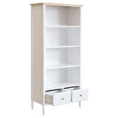 Bookshelf "Solen" White, 80x175 cm White