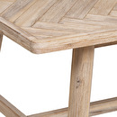 Extendable Dining Table "Aeris" Acacia, L.180-220 cm Natural wood