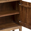 Bookshelf "Sabor" Acacia, 95x190 cm Natural wood