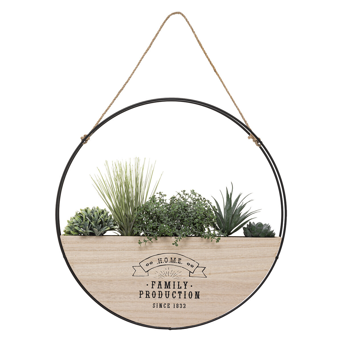 Hanging Artificial Plant D.44 cm Multicolored