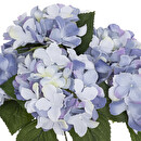 Artificial Hydrangea Bouquet H.42 cm Blue