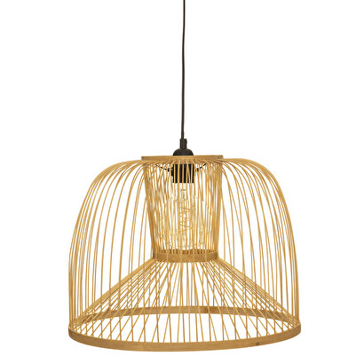 Pendant light "amy" bamboo, d.38 cm