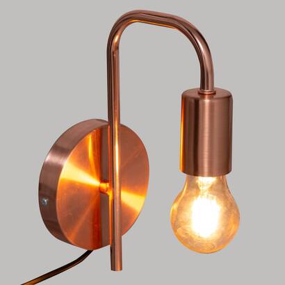 Wall lamp "keli" copper, d.12 cm