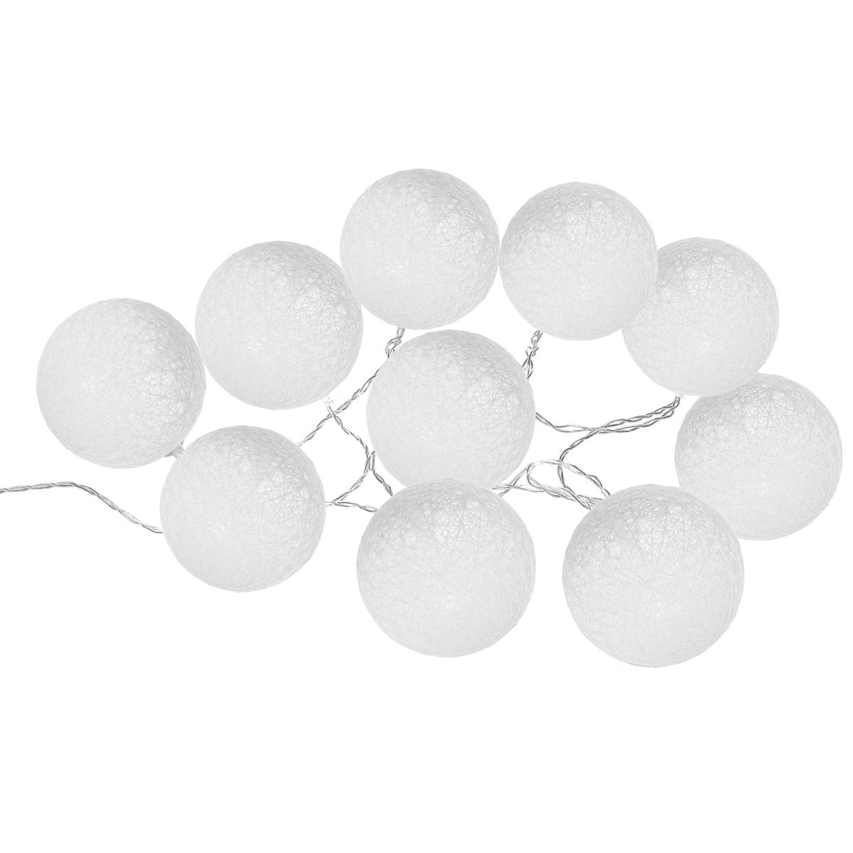 Solar Outdoor String Lights 10 light balls Model 1