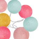 Solar Outdoor String Lights 10 light balls Model 1