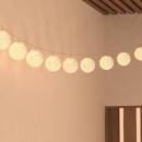Solar Outdoor String Lights 10 light balls Model 1