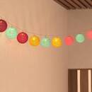 Solar Outdoor String Lights 10 light balls Model 1