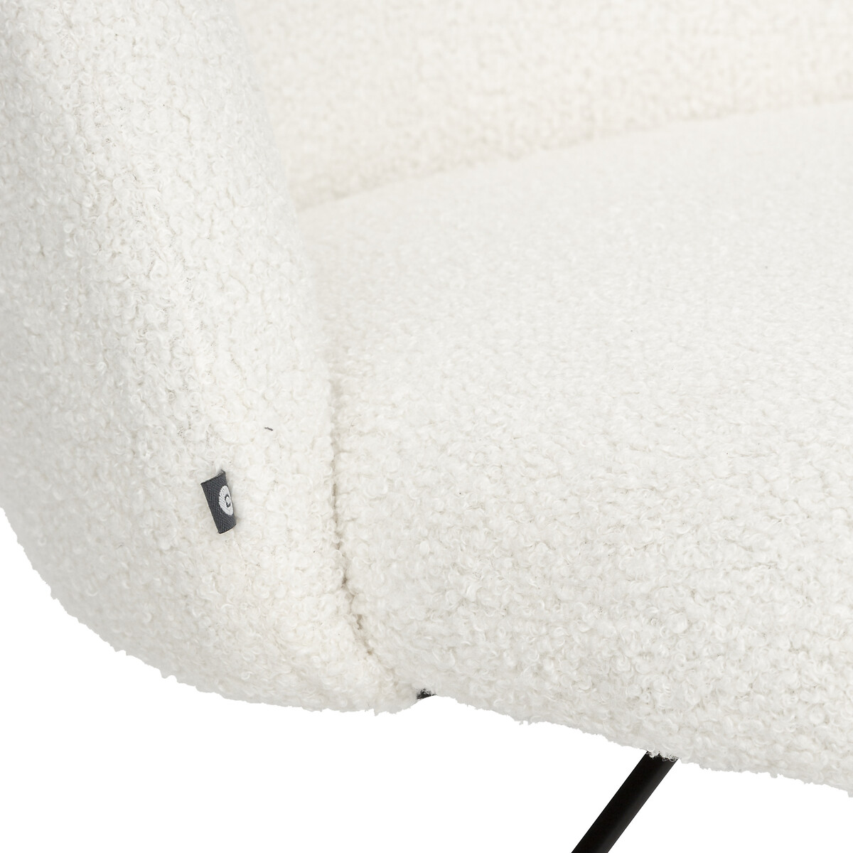 Office chair "Geos" Bouclette, White White