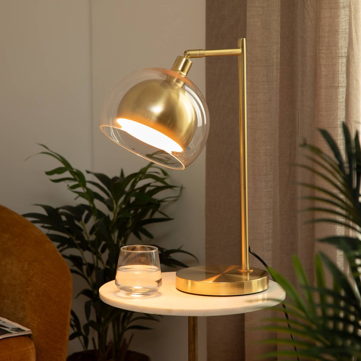 Lamp "Rivi", glass