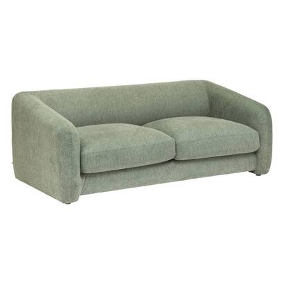 Convertible sofa "guppy" 3 seats, cedar green