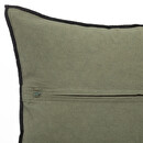 Cushion "Linah", cotton Khaki green, 45x45 cm Khaki green