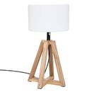 MATIA Outdoor Lamp White H. 59 cm Caramel brown