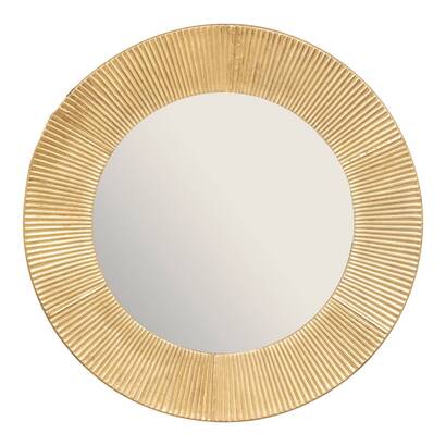 Mirror "milda" gold, d.90 cm
