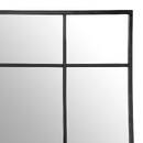 Mirror "Macha" Black metal, 97x167 cm Black