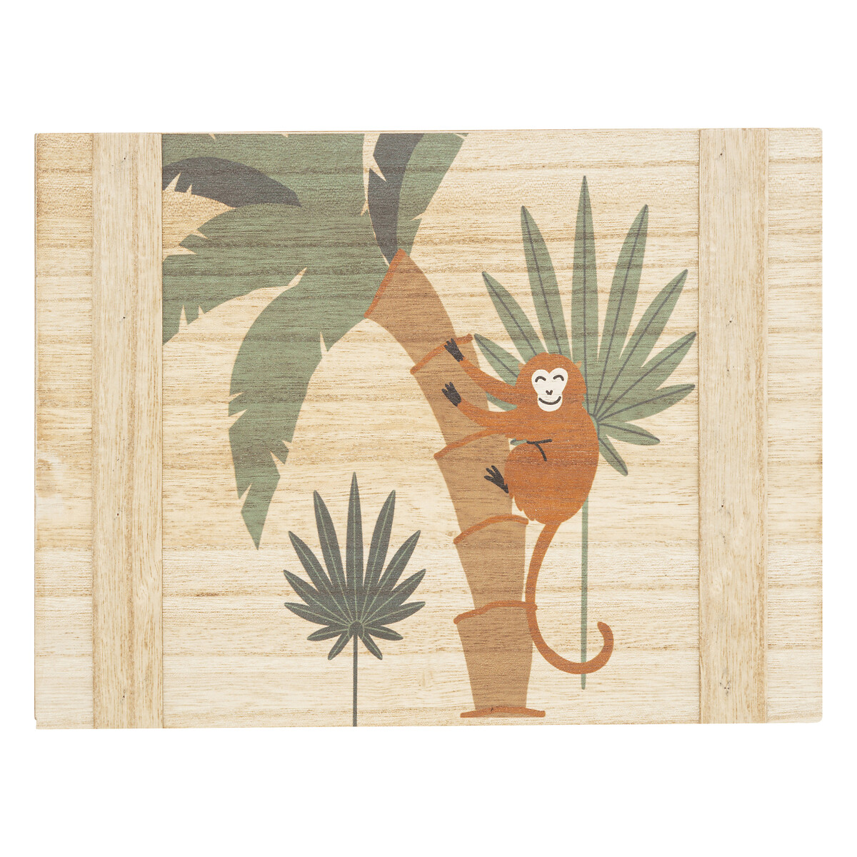 Set of 3 children's crates "Jungle" 3 pieces Beige