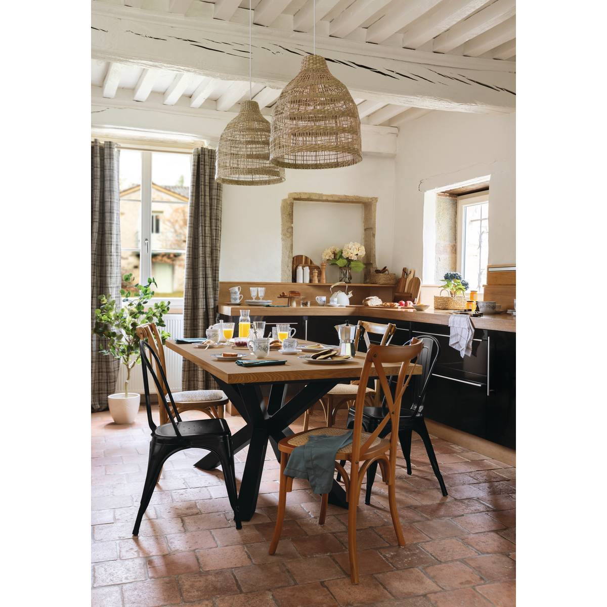 Pendant Light "Sea View" D.46 cm Beige