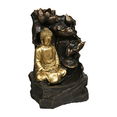 Fountain "kalyani" gold, h.40 cm