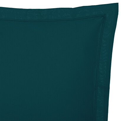 Pillowcase, cotton aegean blue, 63x63 cm