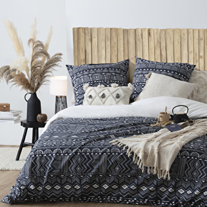 Headboard "jayden" teak wood, l.160 cm