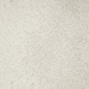 Folding double pouf "Ezzio" White fur White