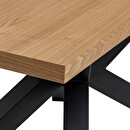 Extendable Dining Table "Olaf" L.180-220 cm Beige