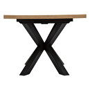 Extendable Dining Table "Olaf" L.180-220 cm Beige