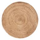 Rug, jute D.80 cm Beige