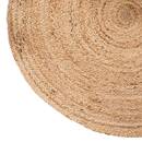 Rug, jute D.80 cm Beige