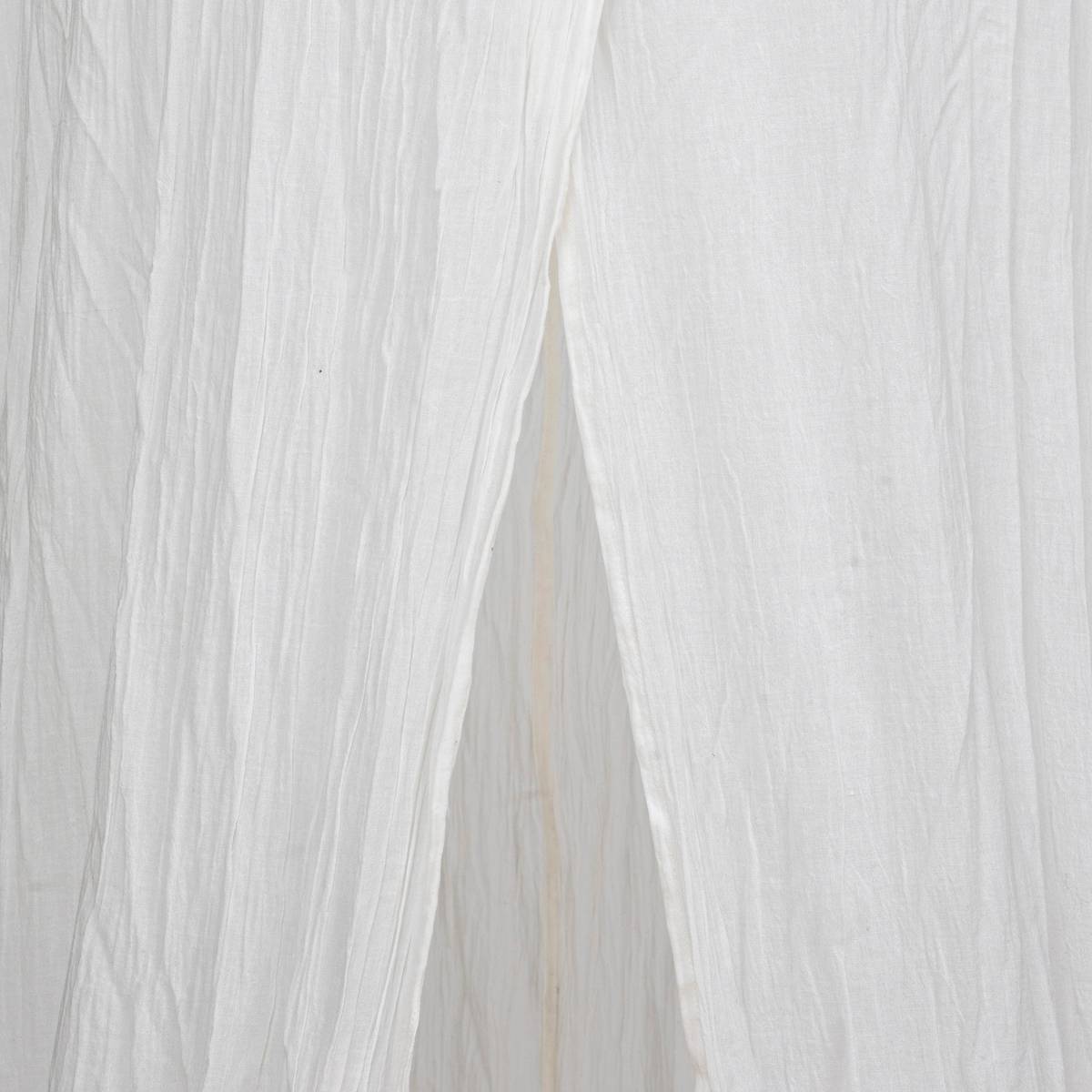 Canopy Bed 'Lili' Cotton gauze, white, H.350 cm White
