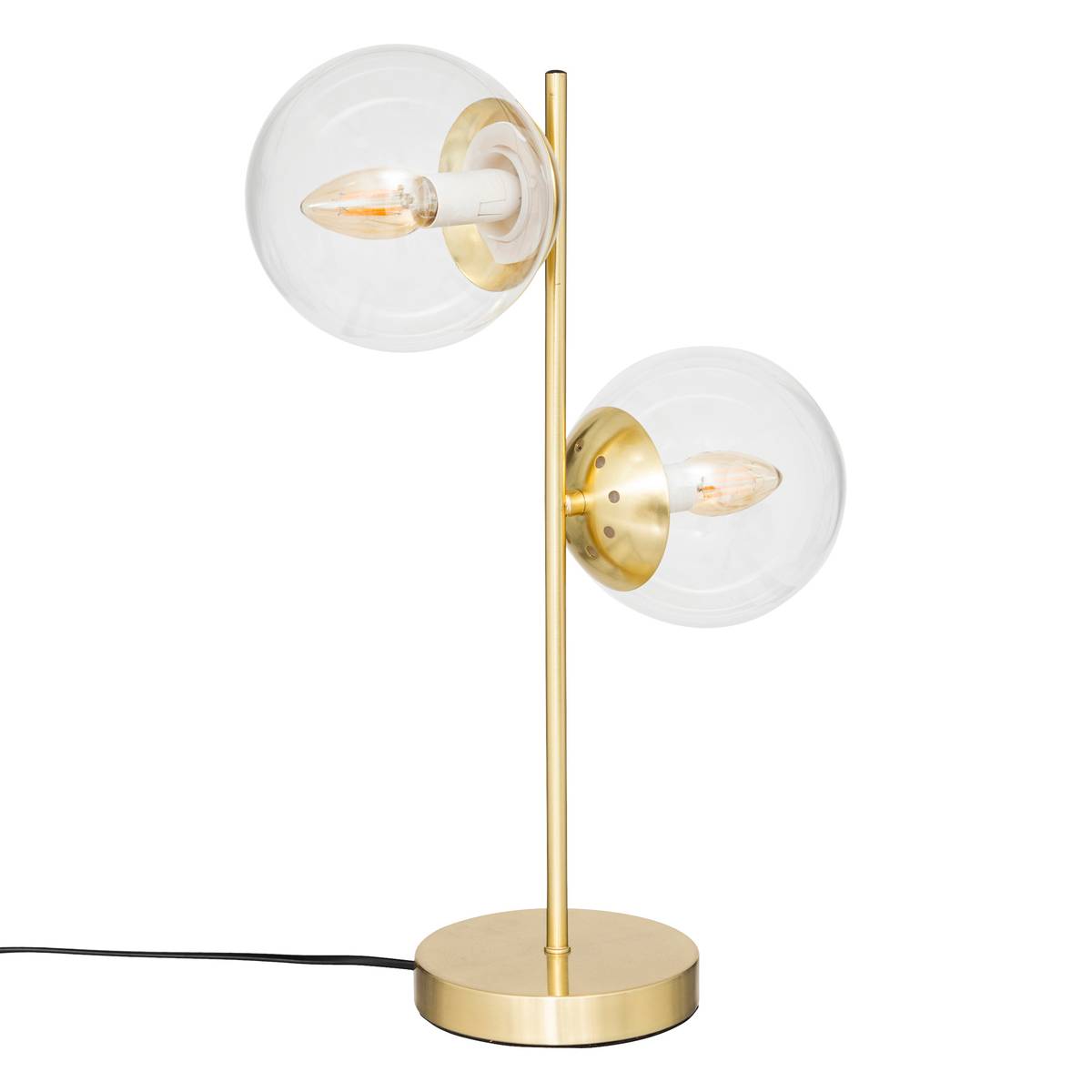 Lamp "Collector" Glass, gold, H.48 cm Gold
