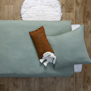 Children's 2-piece bedding set "Lili" Cotton gauze, green, 140x200 cm Green