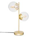 Lamp "Collector" Glass, gold, H.48 cm Gold