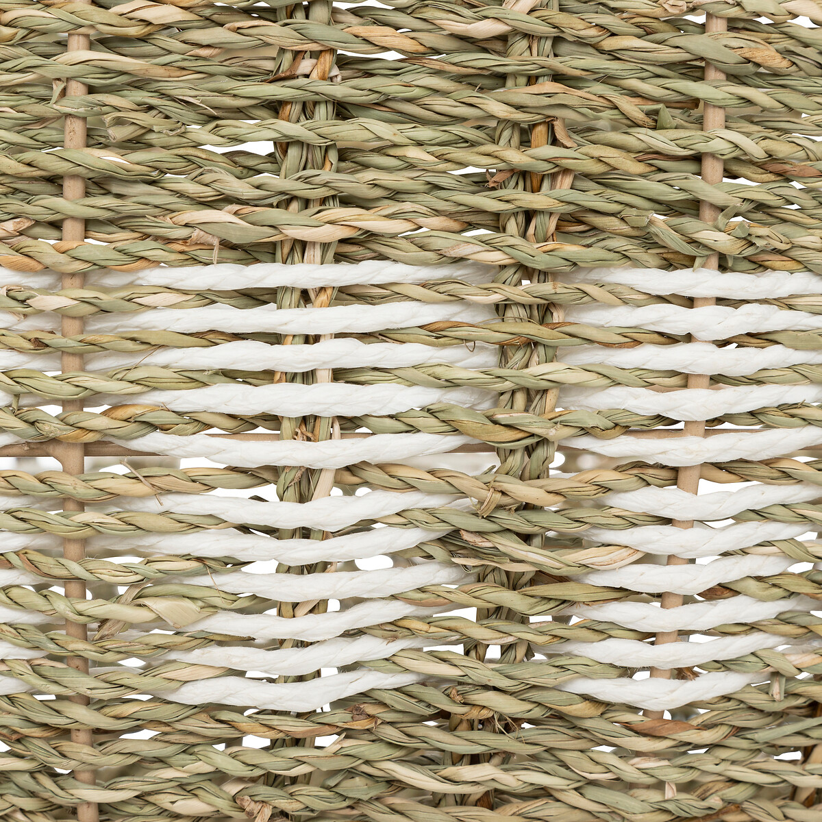 Set of 2 XL Baskets Rattan Beige
